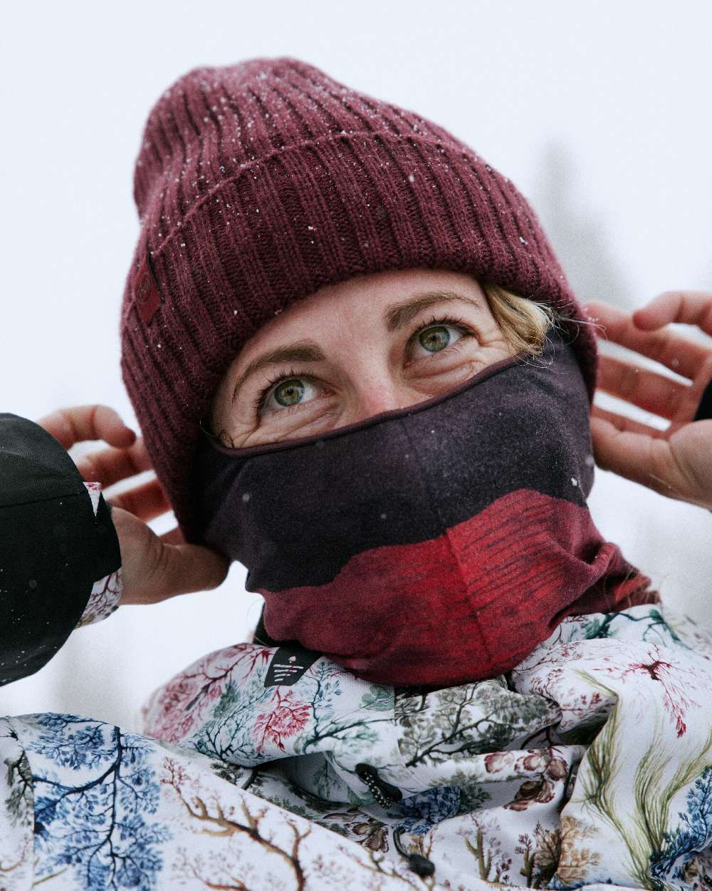 Buff Knitted Norval Beanie - Image 19