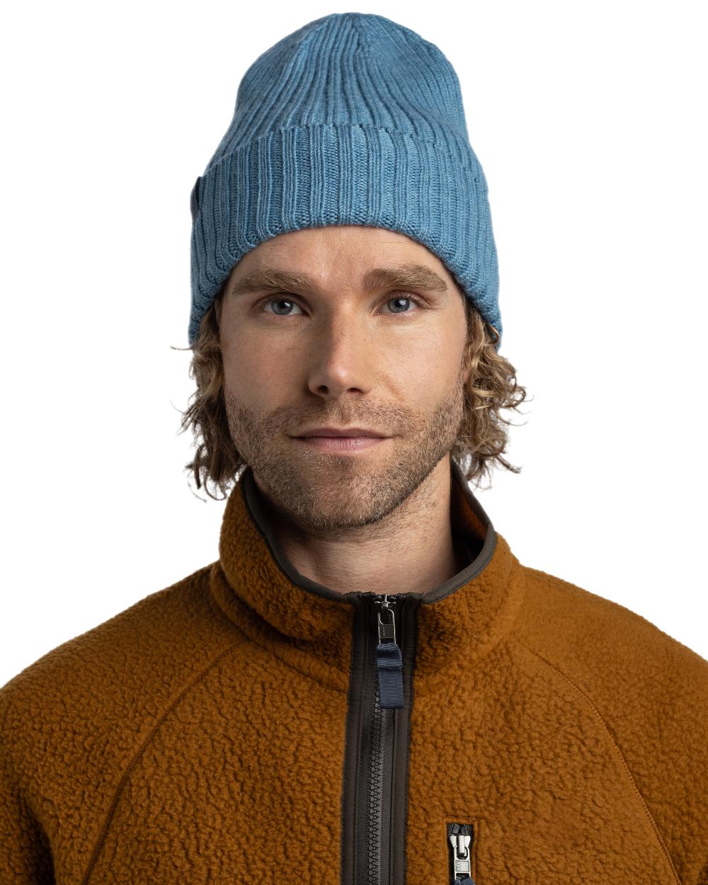 Buff Knitted Norval Beanie - Image 31
