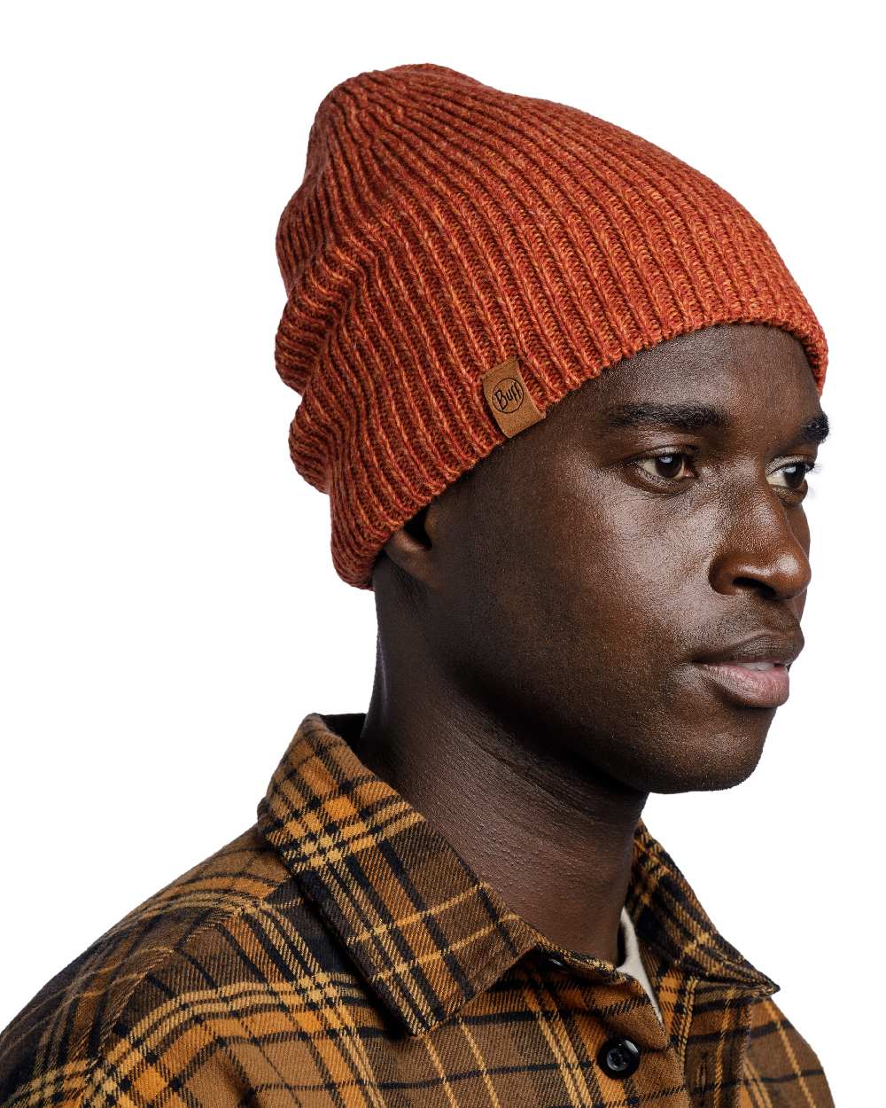 Buff Knitted Polar Beanie - Image 2