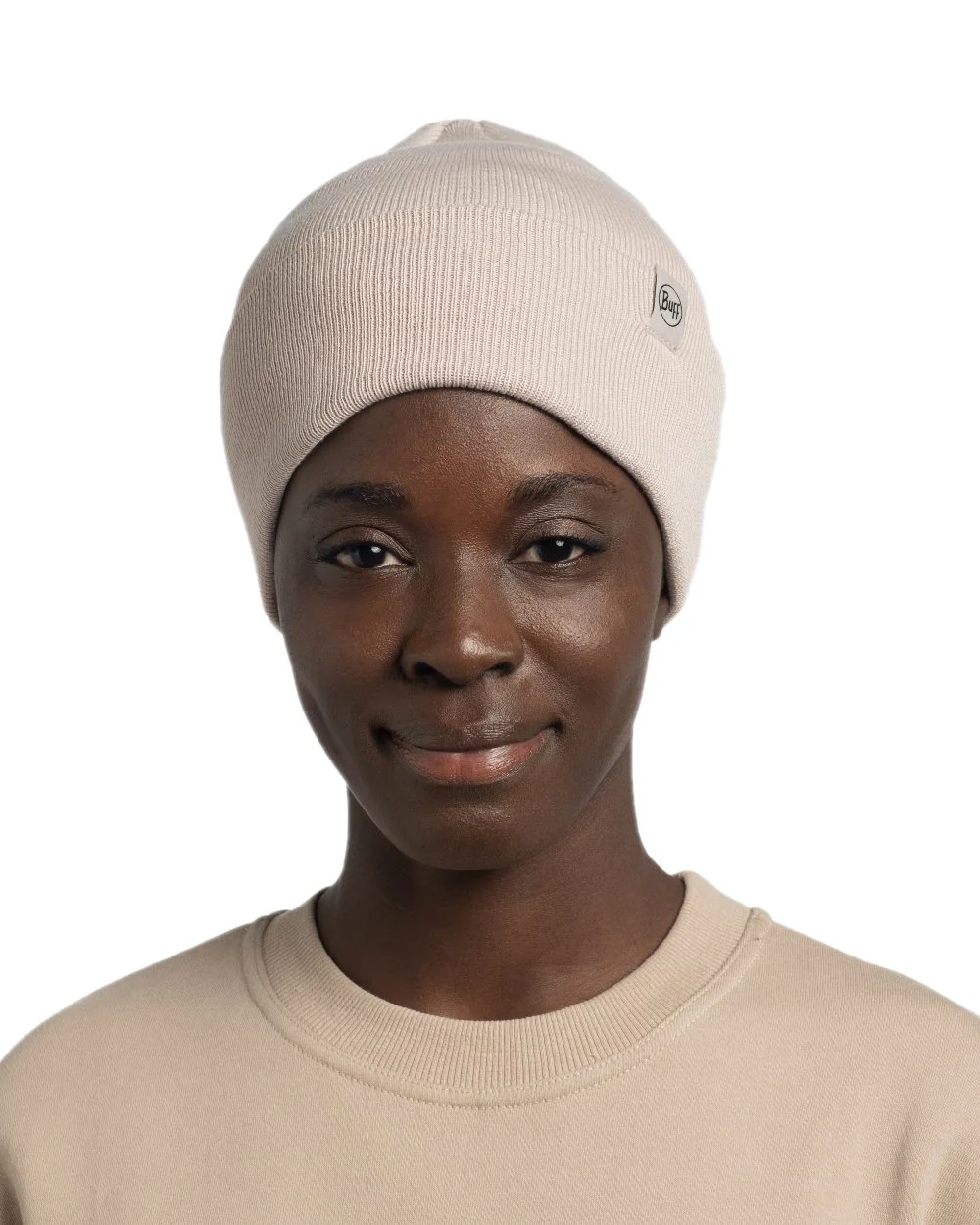 Buff Lilon Knitted Beanie - Image 5