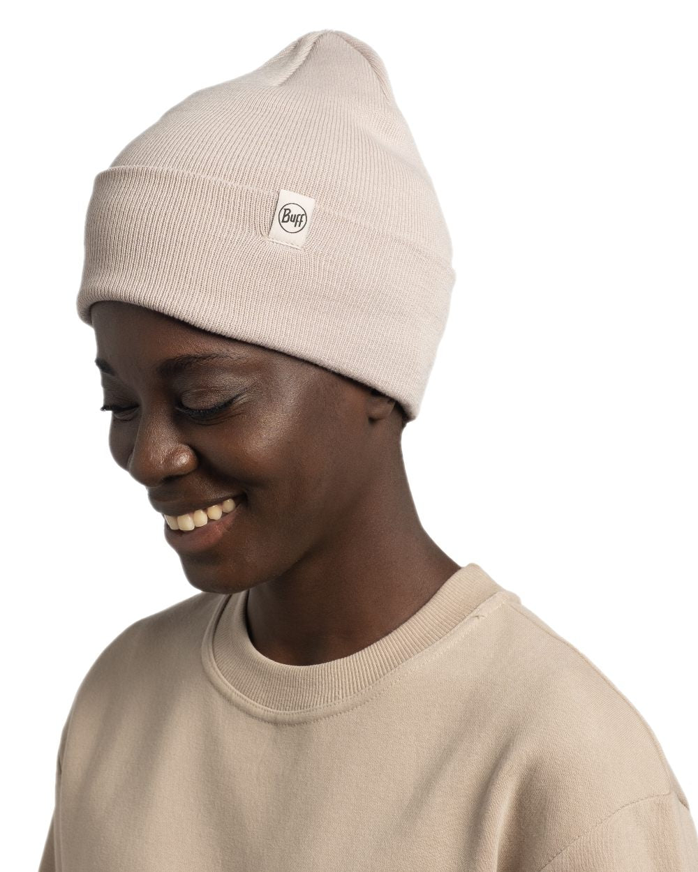Buff Lilon Knitted Beanie - Image 7
