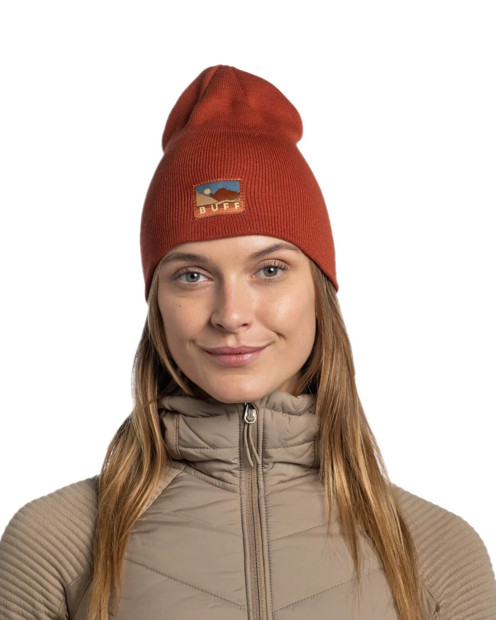 Buff Lilon Knitted Long Beanie - Image 12