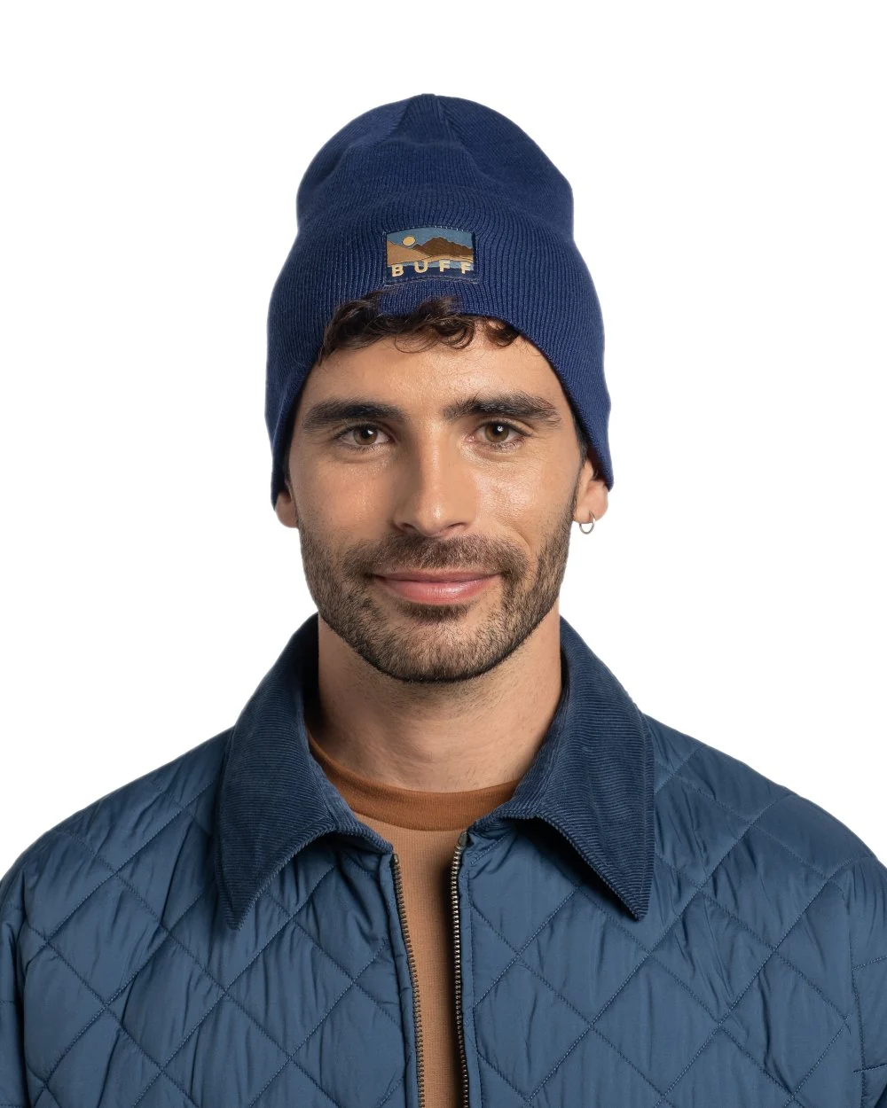 Buff Lilon Knitted Long Beanie - Image 17