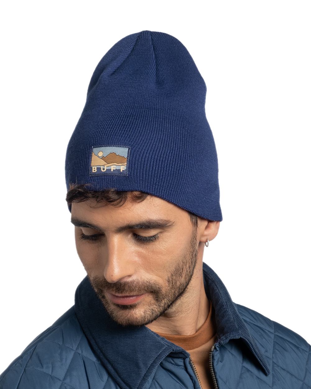 Buff Lilon Knitted Long Beanie - Image 18