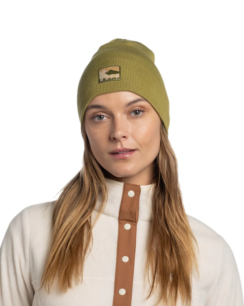 Buff Lilon Knitted Long Beanie - Image 22