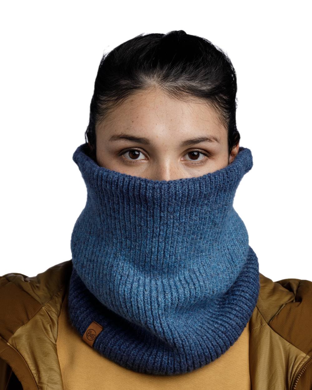 Buff Marin Knitted Polar Neck Warmer - Image 2