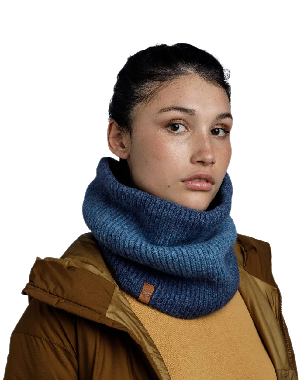 Buff Marin Knitted Polar Neck Warmer - Image 3