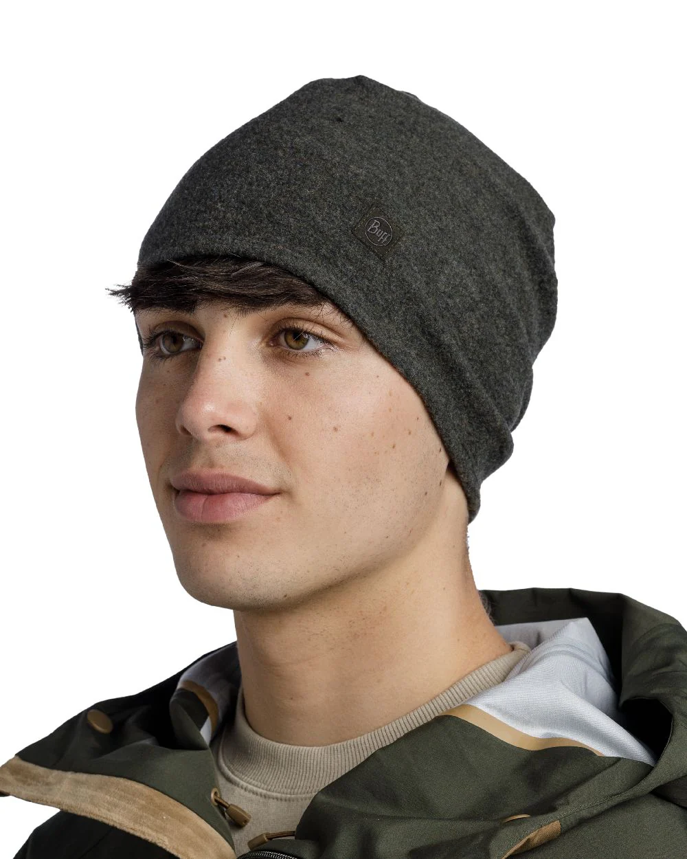 Buff Merino Fleece Beanie - Image 11