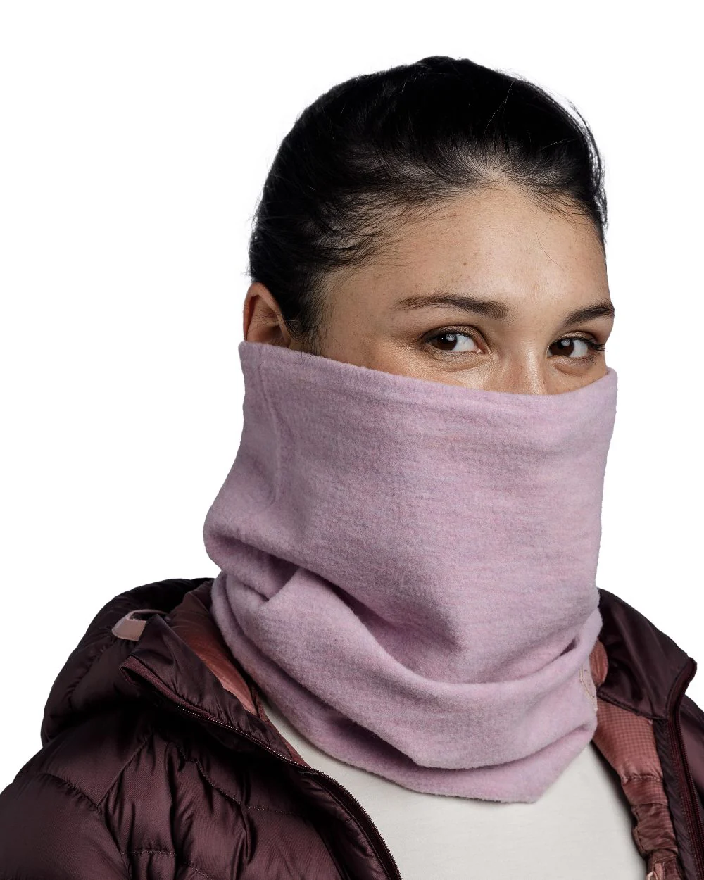 Buff Merino Fleece Neck Warmer - Image 16
