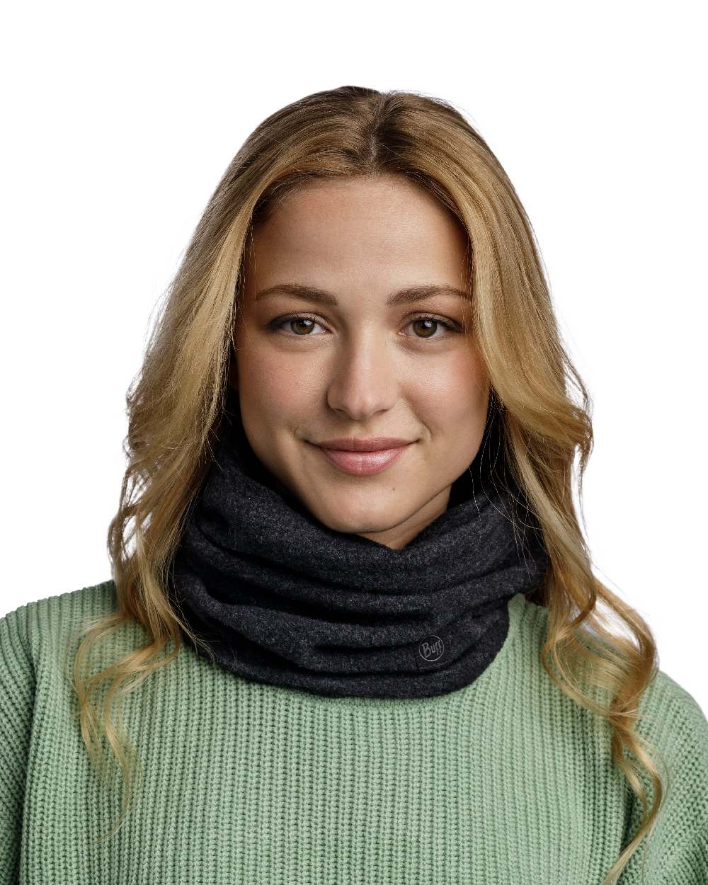 Buff Merino Fleece Neck Warmer - Image 2