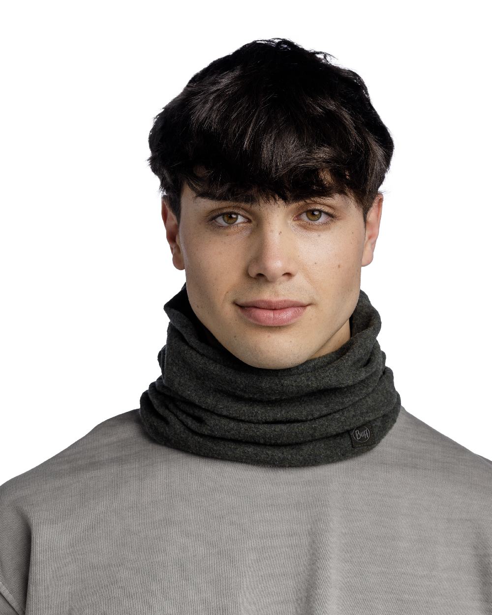 Buff Merino Fleece Neck Warmer - Image 7