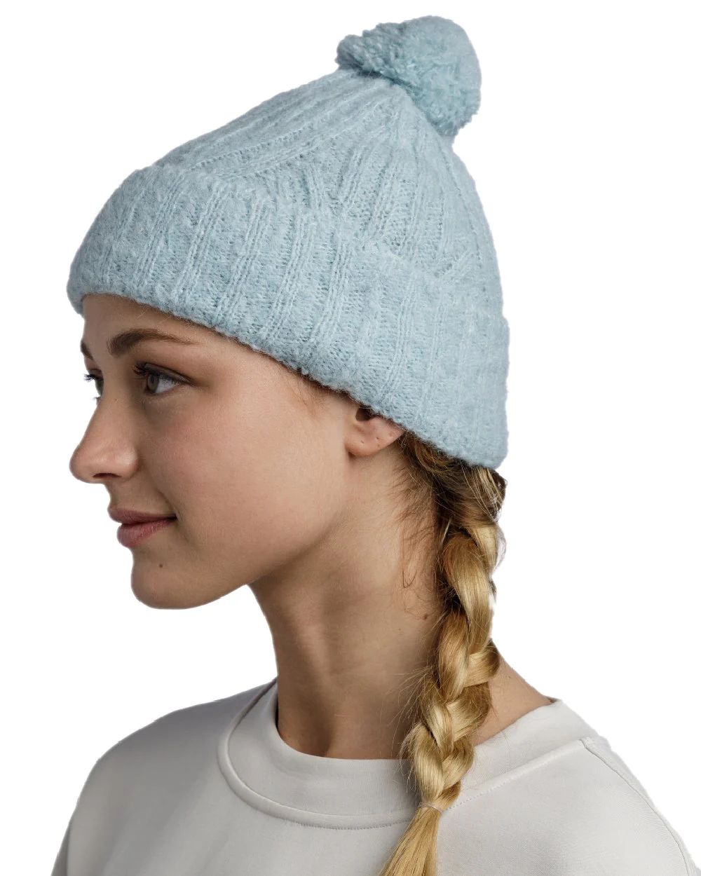 Buff Nerla Knitted Beanie - Image 13
