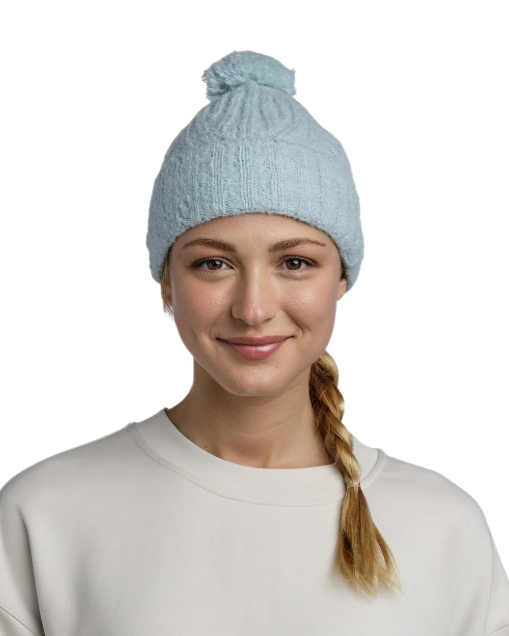 Buff Nerla Knitted Beanie - Image 14