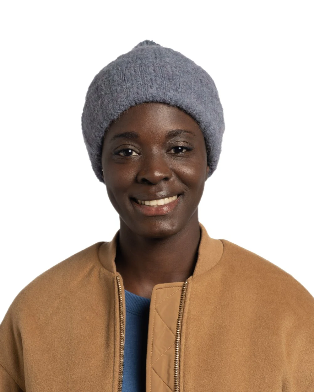 Buff Nerla Knitted Beanie - Image 17