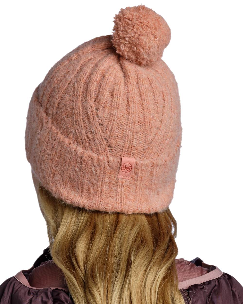 Buff Nerla Knitted Beanie - Image 5