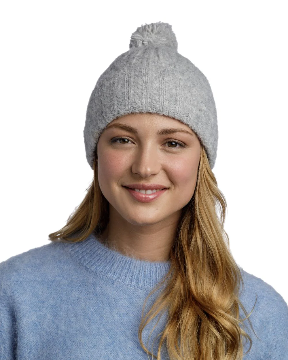Buff Nerla Knitted Beanie - Image 9