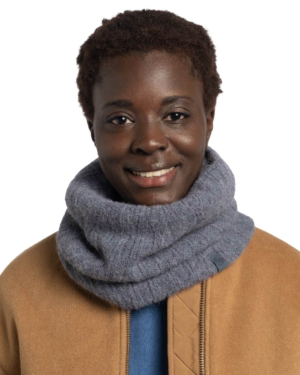 Buff Nerla Knitted Neck Warmer - Image 14