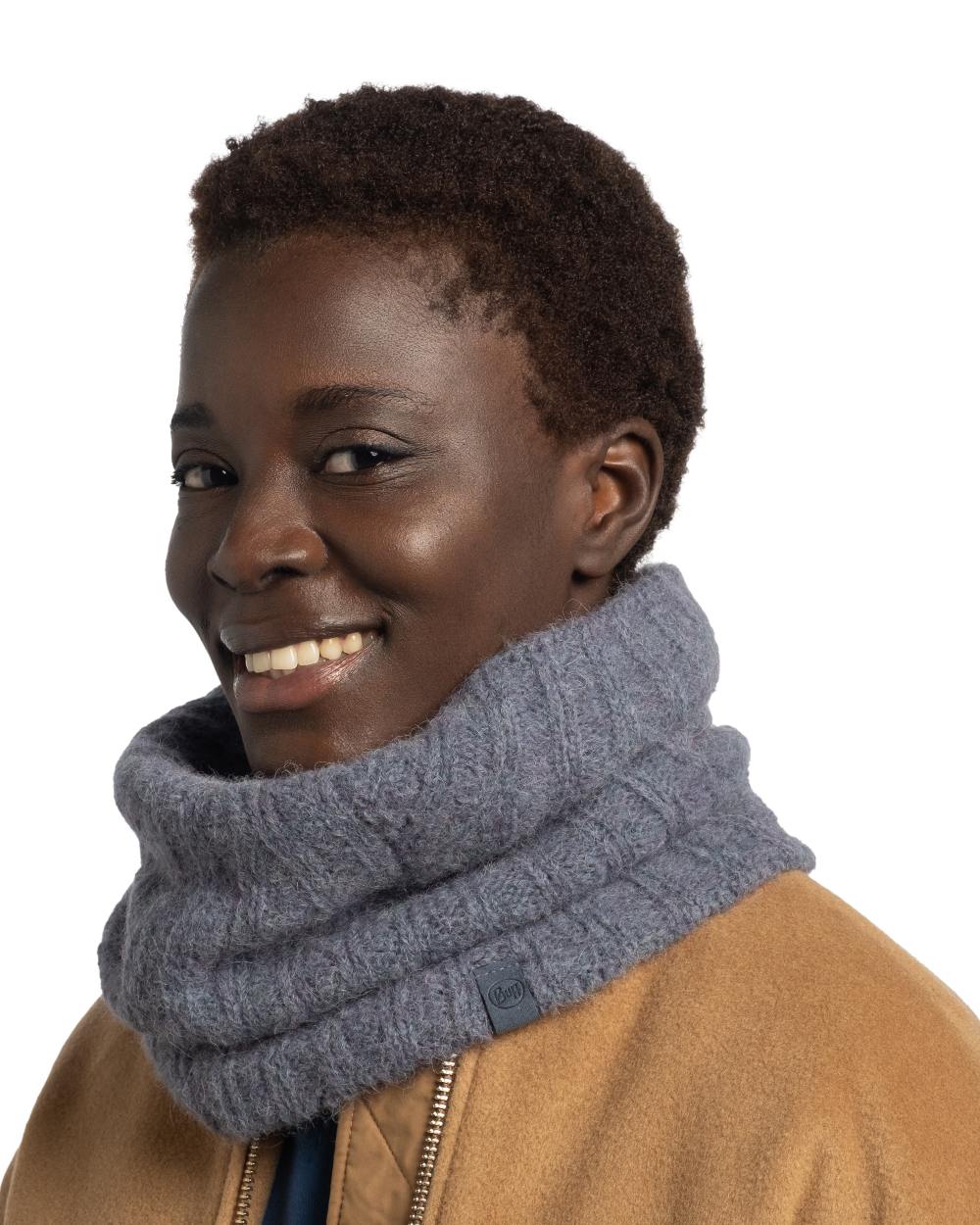 Buff Nerla Knitted Neck Warmer - Image 2