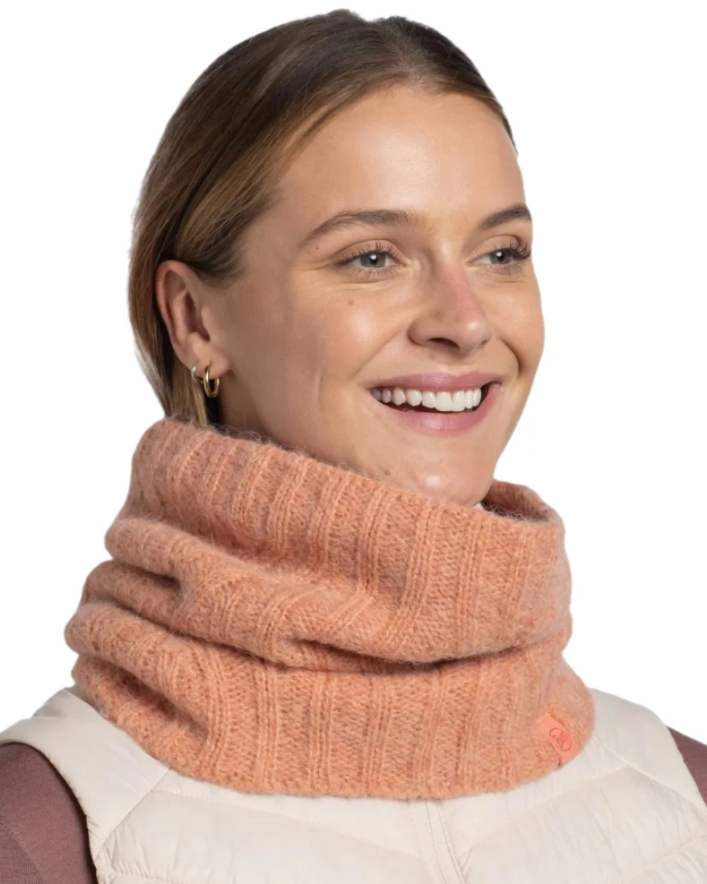 Buff Nerla Knitted Neck Warmer - Image 4