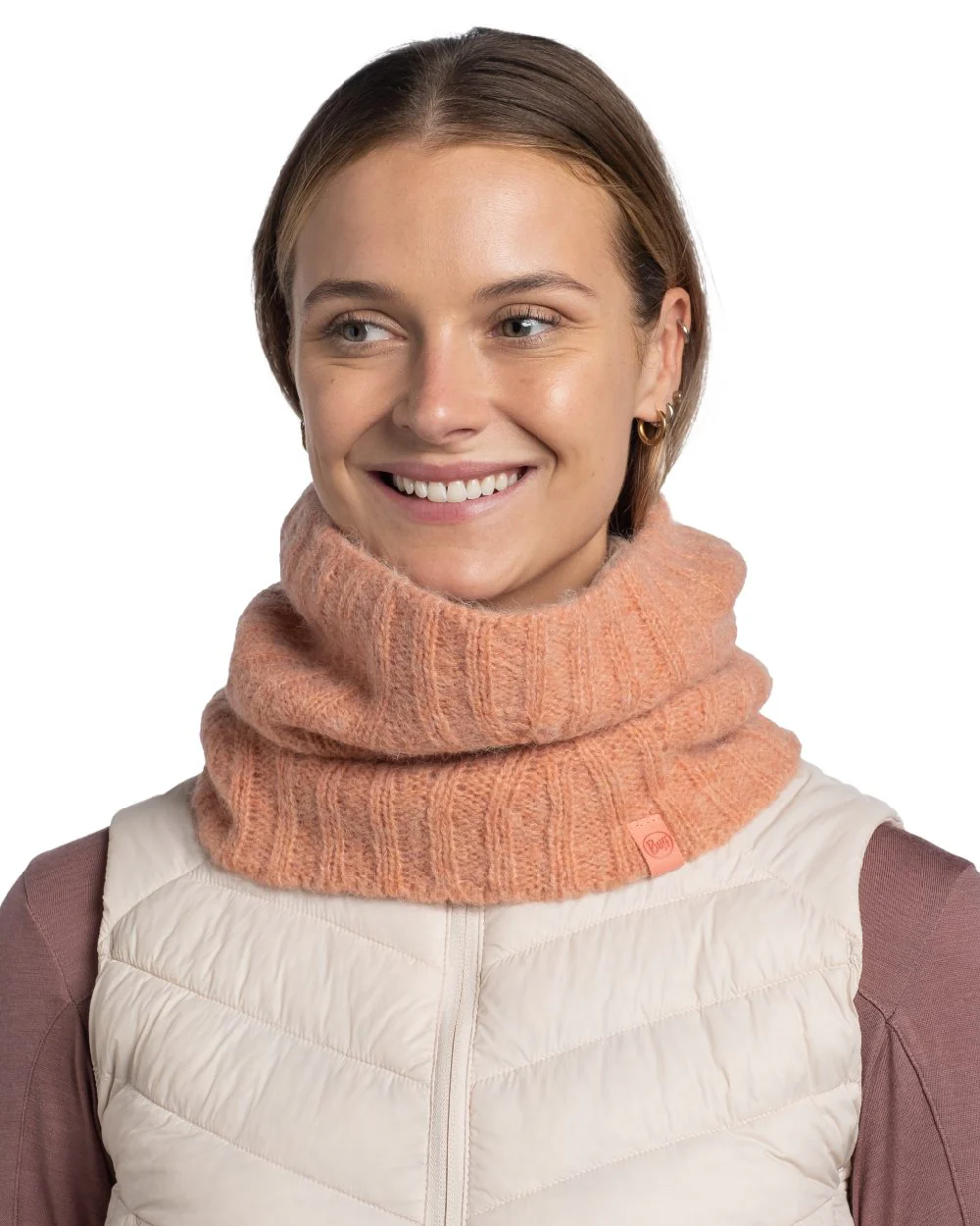 Buff Nerla Knitted Neck Warmer - Image 5