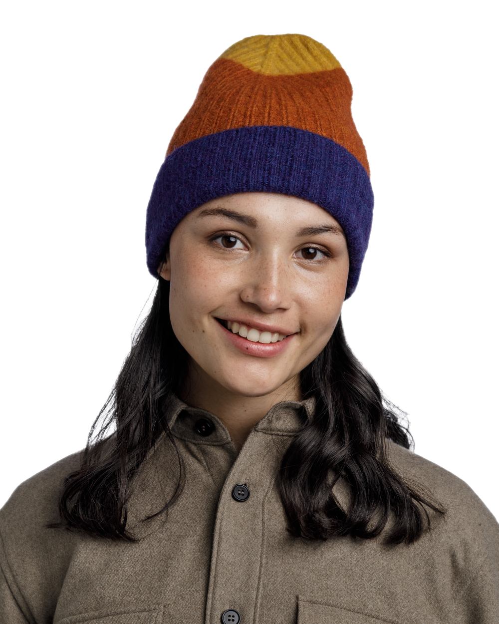 Buff Nilah Knitted Beanie - Image 14