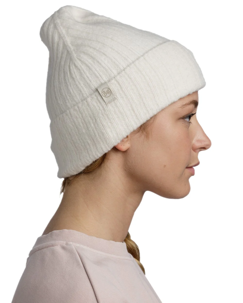 Buff Nilah Knitted Beanie - Image 2