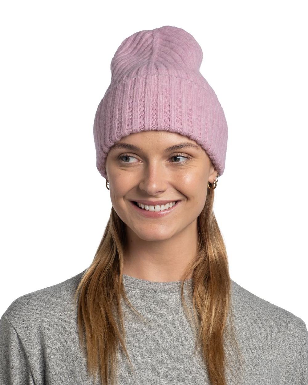 Buff Nilah Knitted Beanie - Image 6
