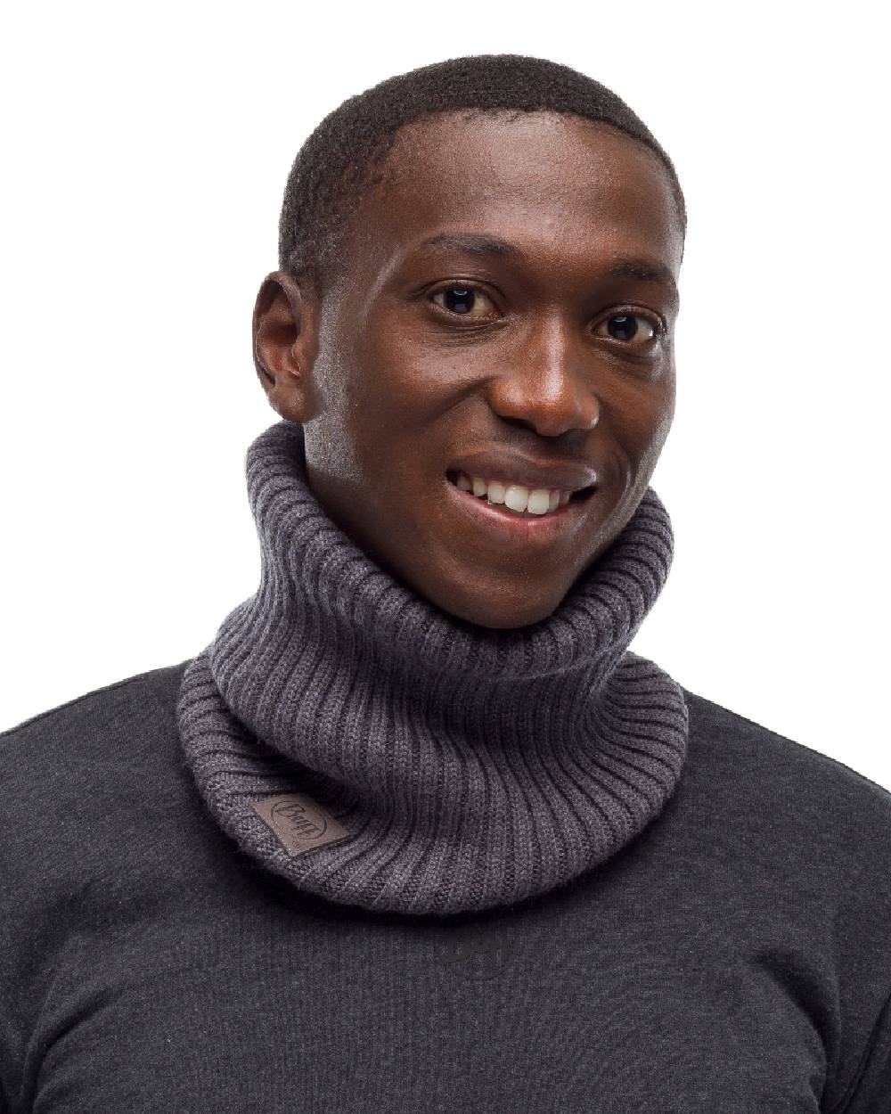 Buff Norval Merino Wool Knitted Neck Warmer - Image 12