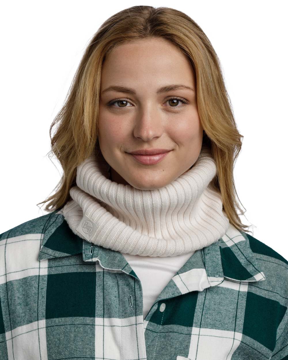 Buff Norval Merino Wool Knitted Neck Warmer - Image 23