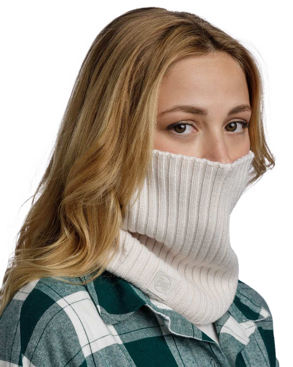 Buff Norval Merino Wool Knitted Neck Warmer - Image 24