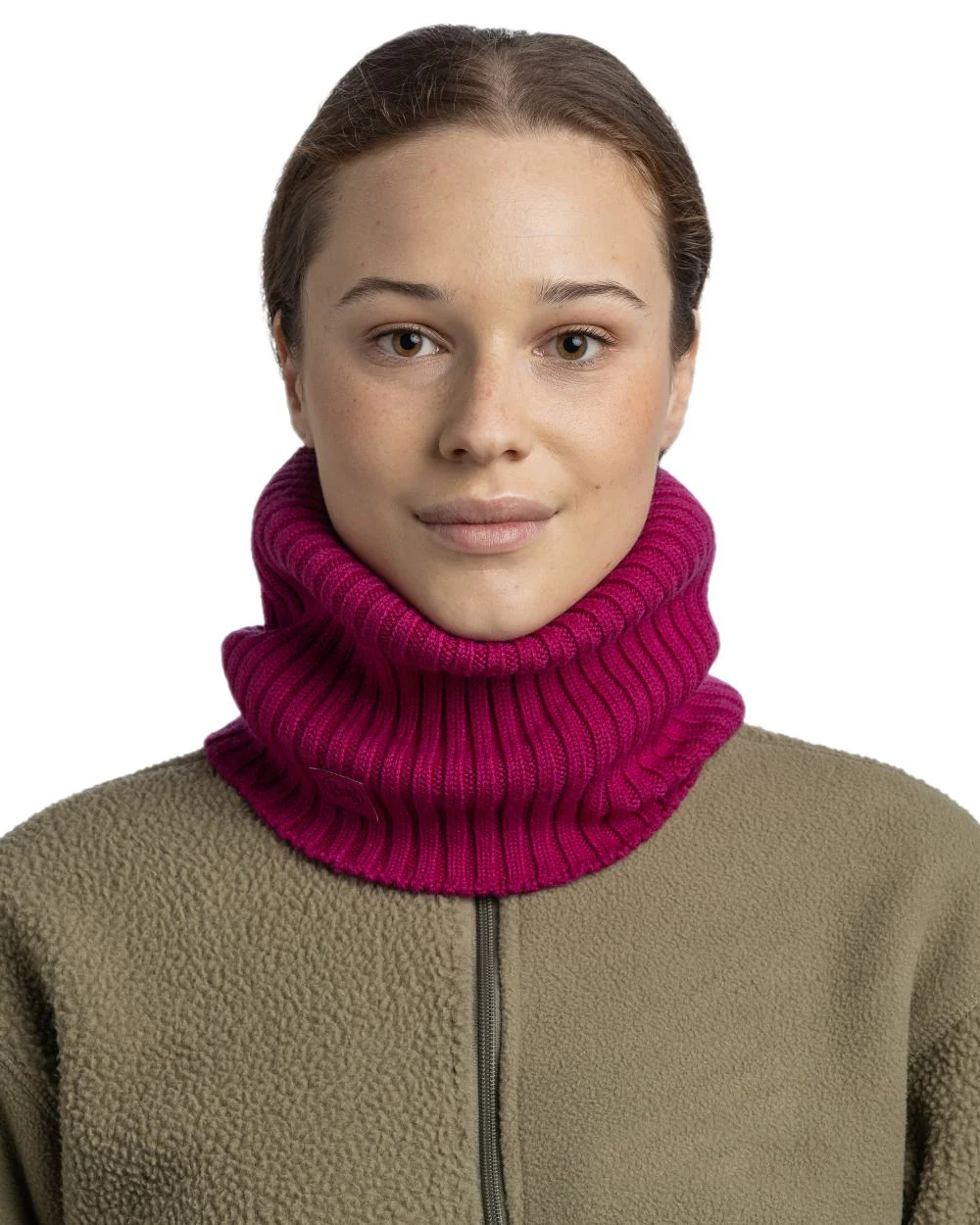 Buff Norval Merino Wool Knitted Neck Warmer - Image 28