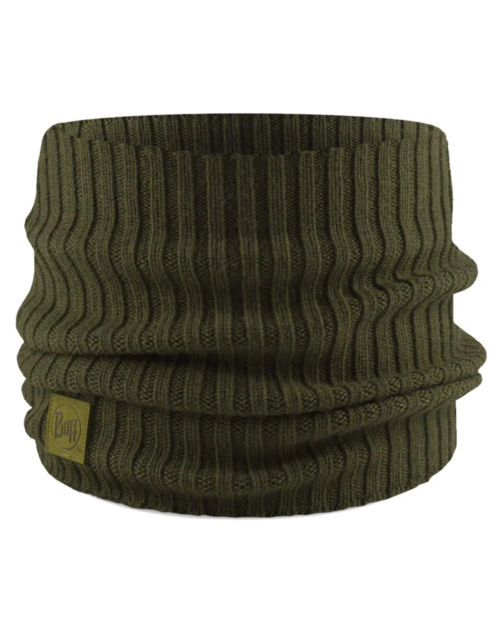 Buff Norval Merino Wool Knitted Neck Warmer - Image 7