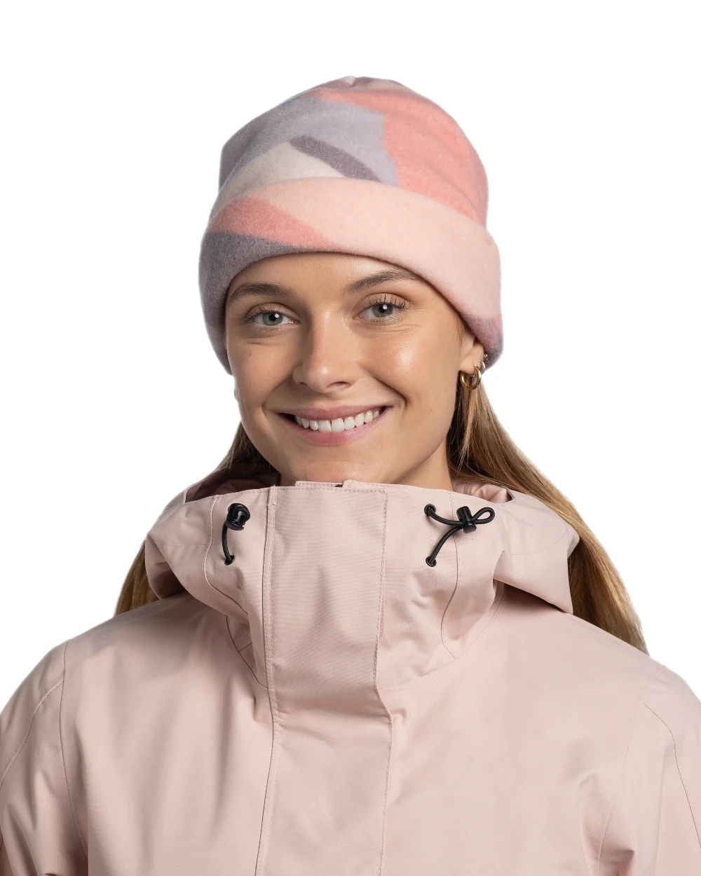 Buff Polar Prints Beanie - Image 3
