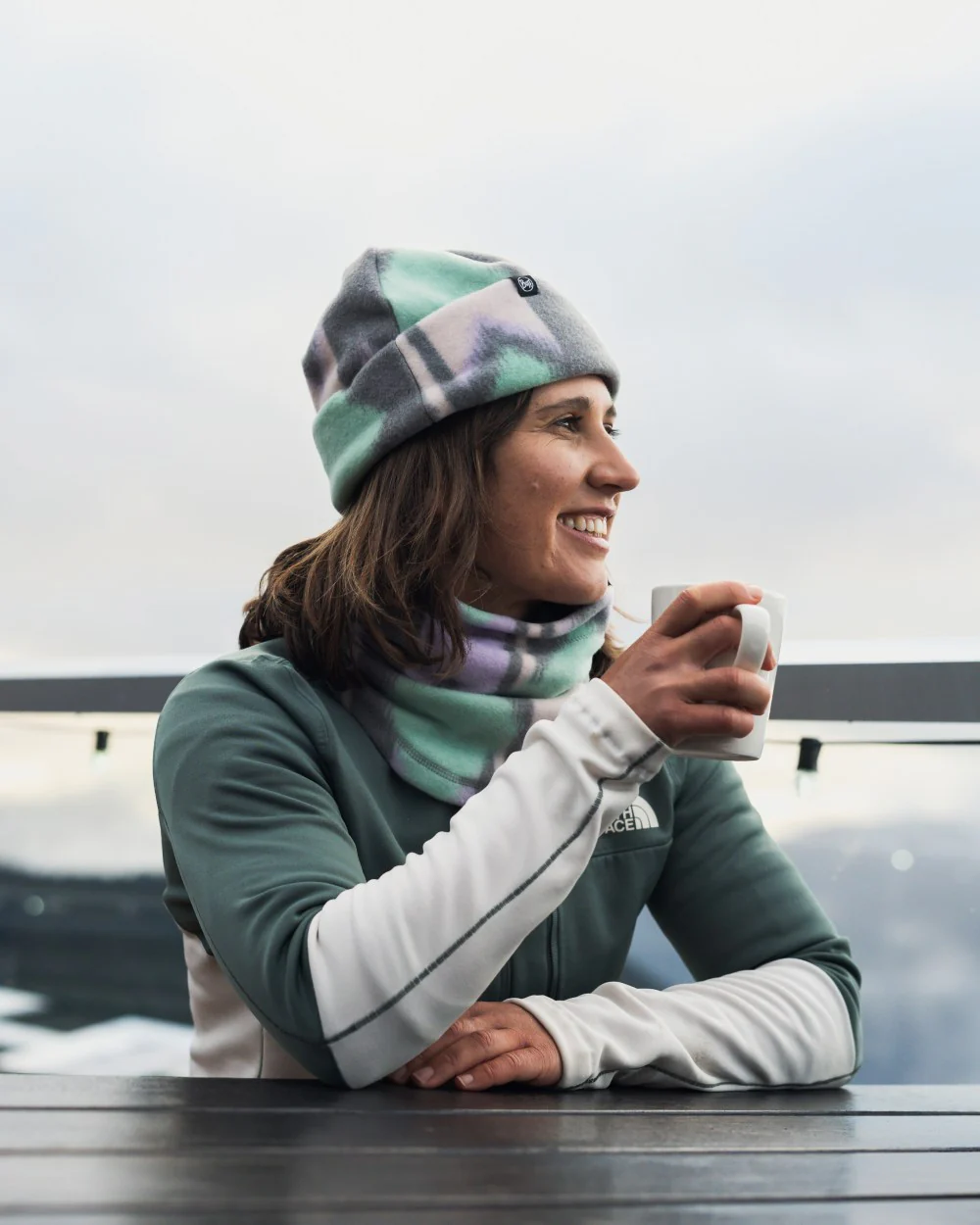 Buff Polar Prints Neck Warmer - Image 14