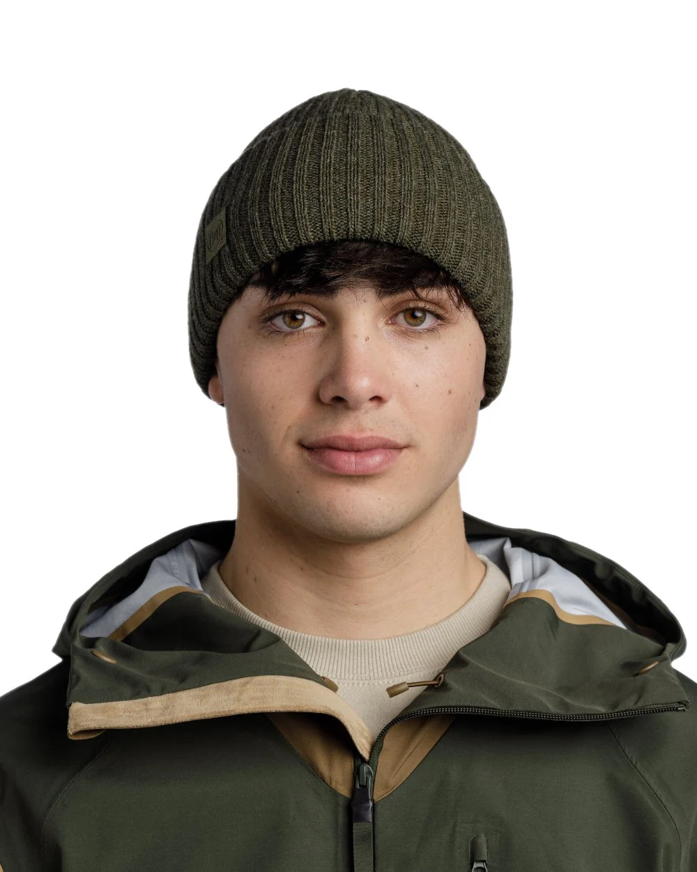 Buff Rutger Knitted Beanie - Image 14