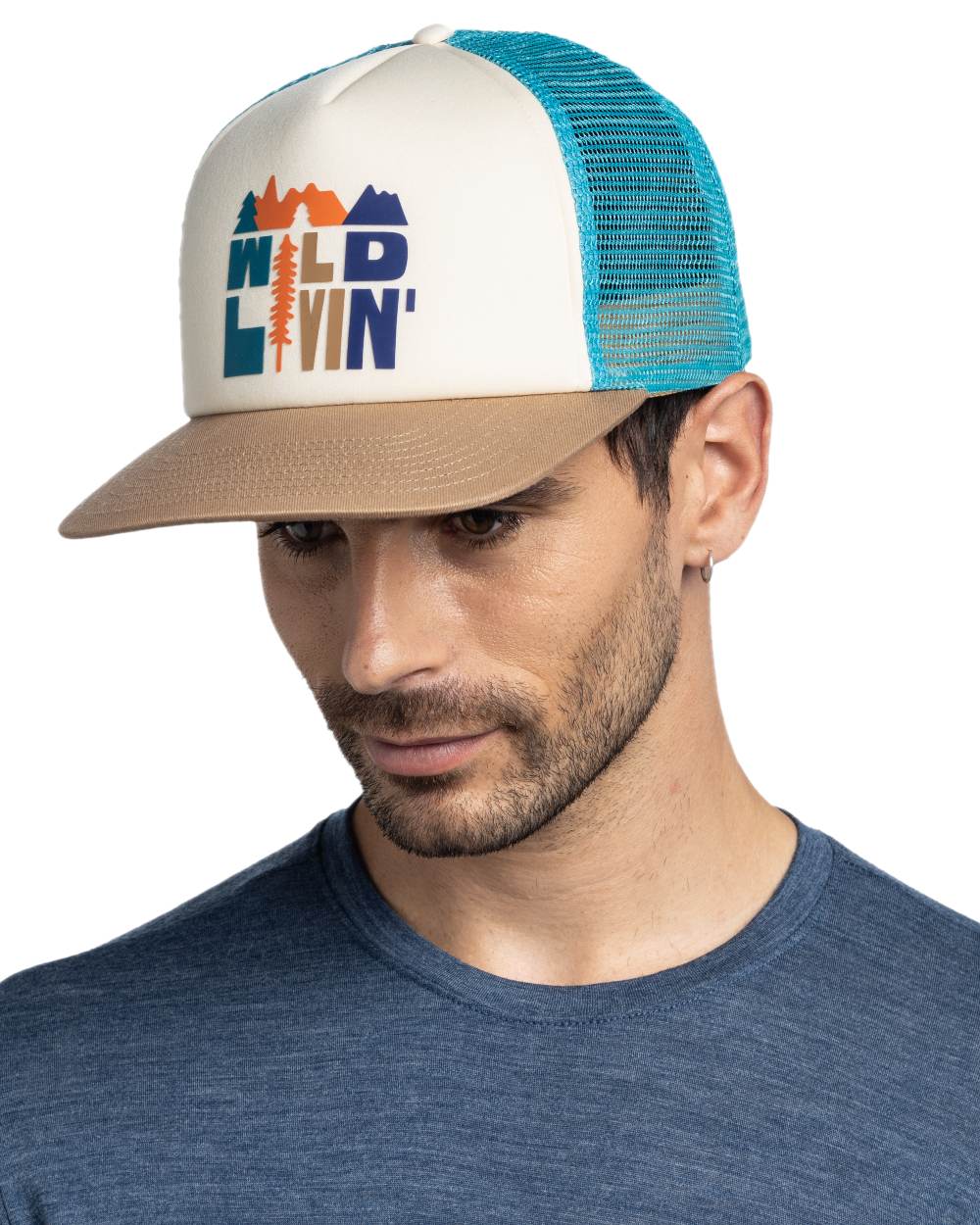 Buff Scen Trucker Cap - Image 3