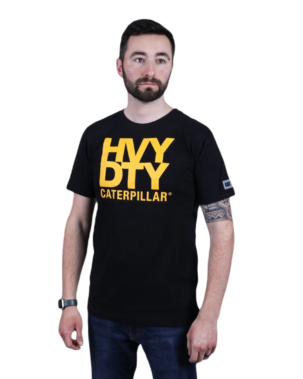 Caterpillar Mens Heavy Duty T-Shirt - Image 2