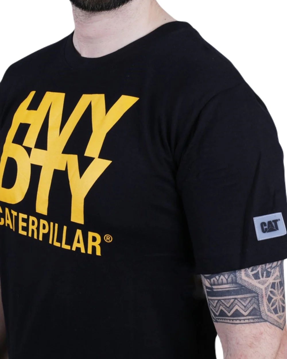 Caterpillar Mens Heavy Duty T-Shirt - Image 4