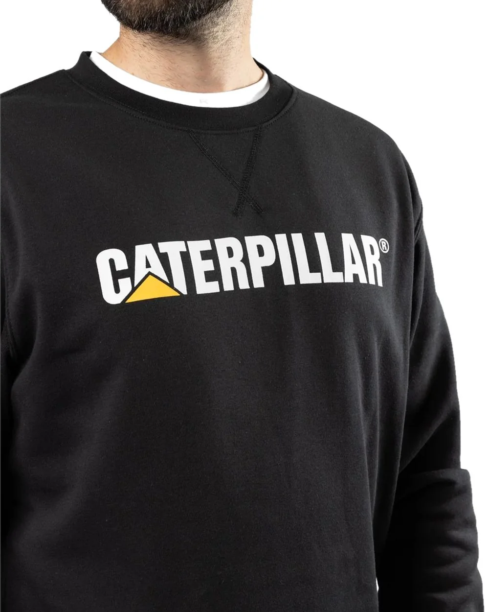 Caterpillar Mens Midweight Crewneck Sweatshirt - Image 5