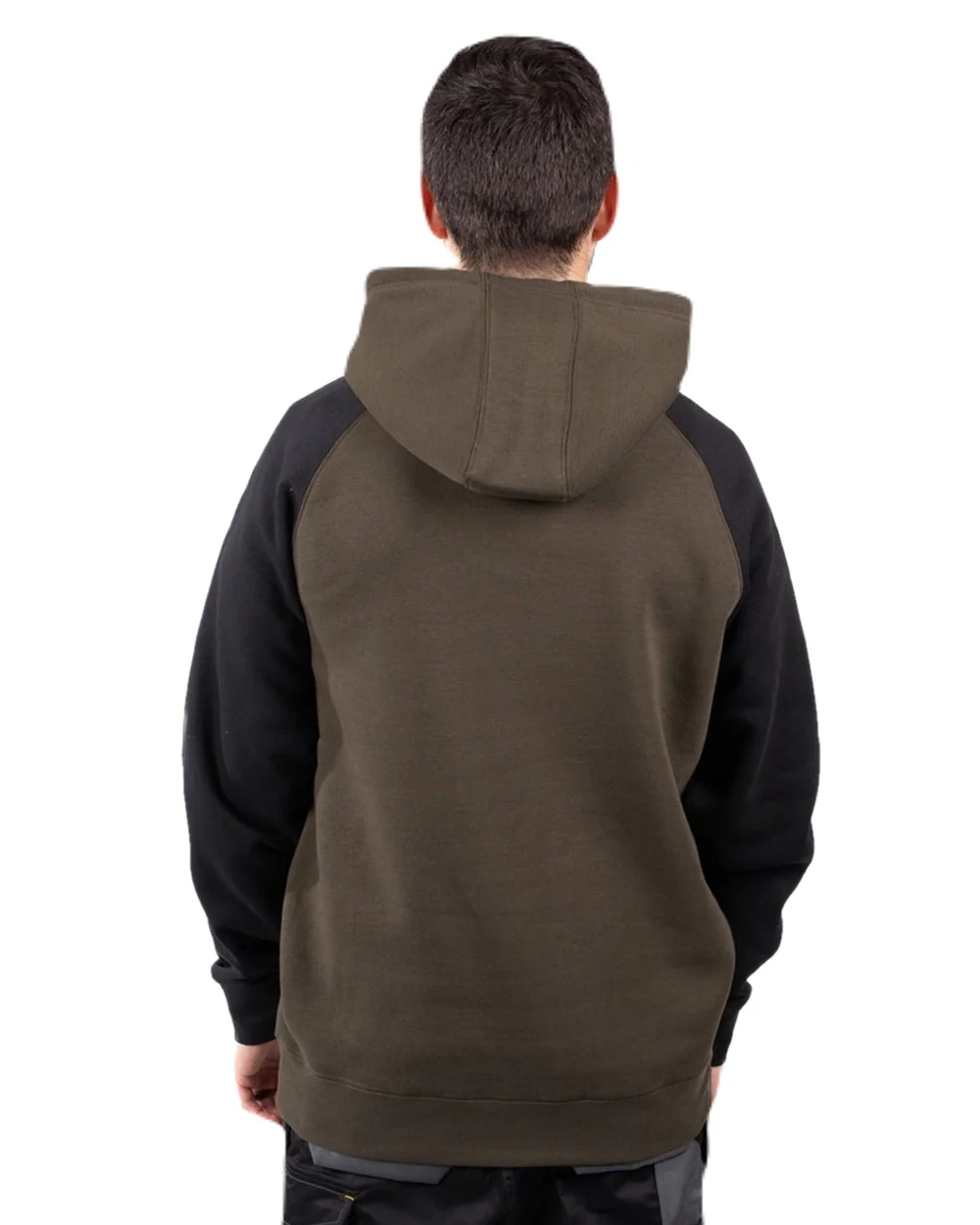 Caterpillar Mens Raglan Hooded Sweatshirt - Image 15