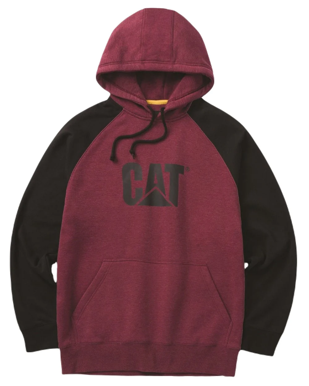Caterpillar Mens Raglan Hooded Sweatshirt - Image 7