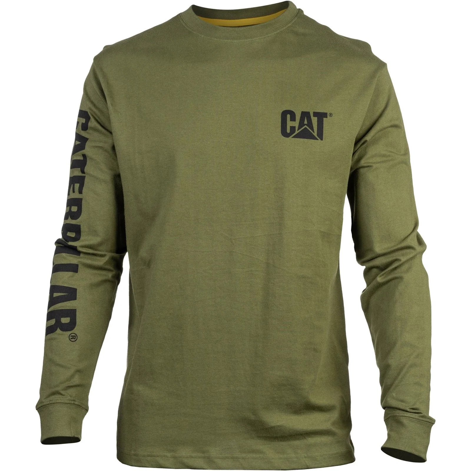 Caterpillar Trademark Banner Long Sleeve T Shirt - Image 10