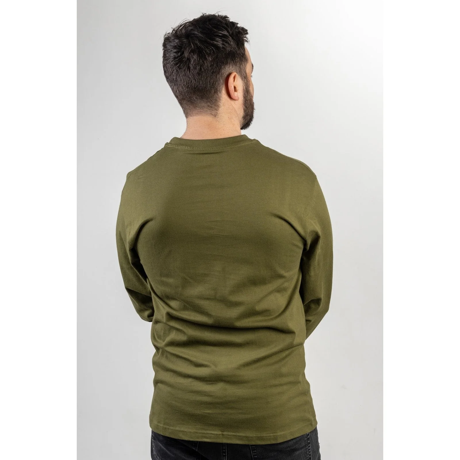 Caterpillar Trademark Banner Long Sleeve T Shirt - Image 12