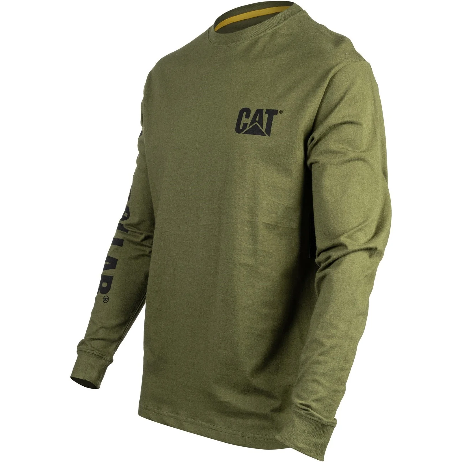 Caterpillar Trademark Banner Long Sleeve T Shirt - Image 17