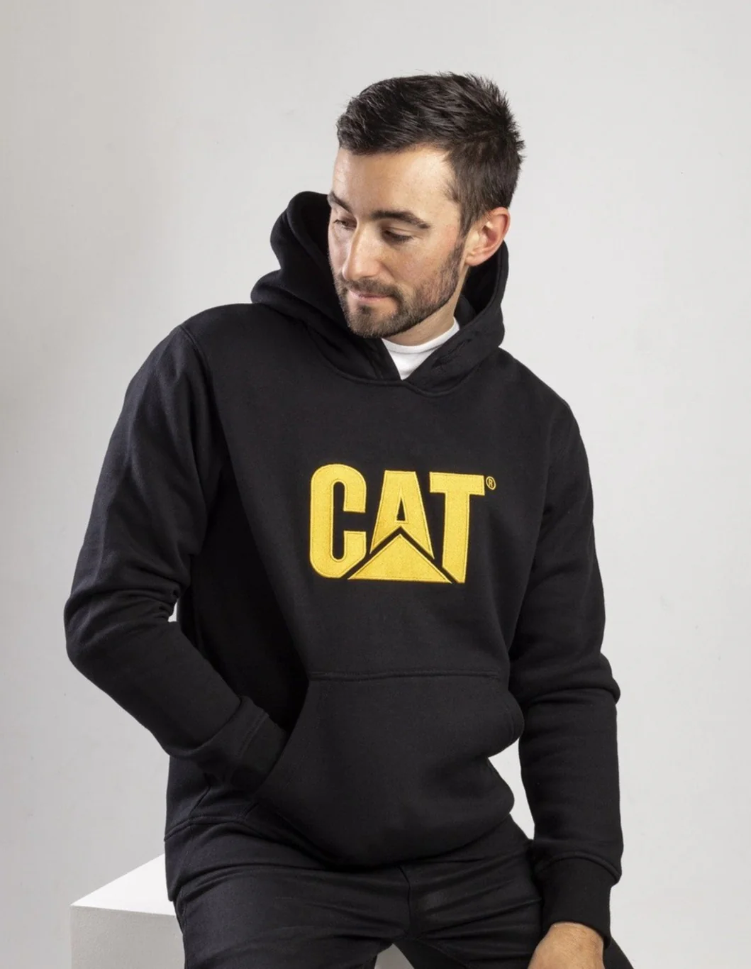 Caterpillar Trademark Hooded Sweatshirt - Image 4