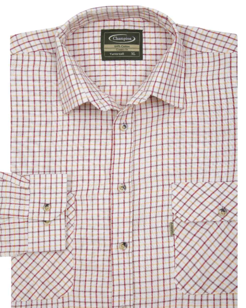 Champion 100% Cotton Tattersall Check Shirt - Image 9