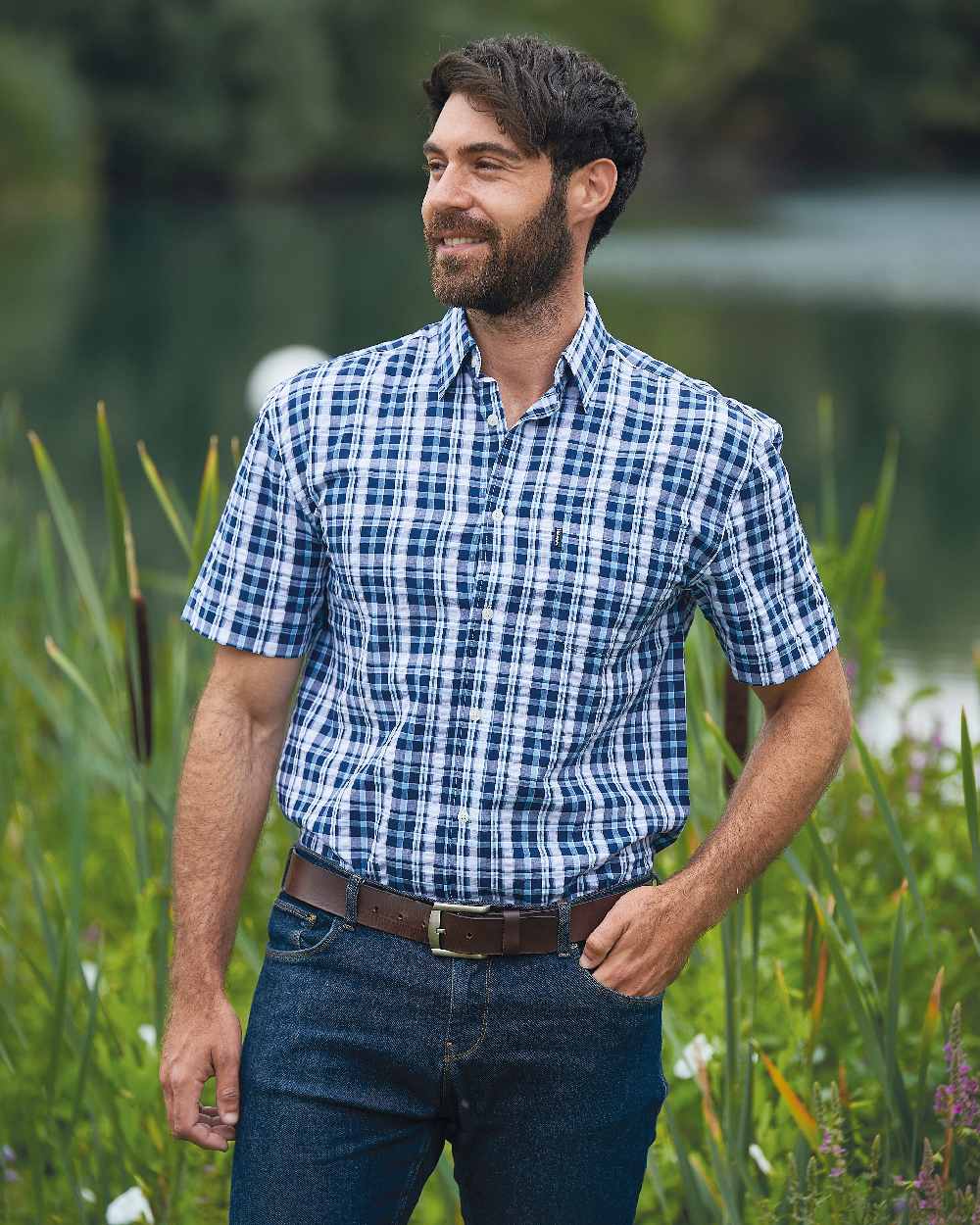 Champion Croyde Cotton Short Sleeved Shirt - Image 2
