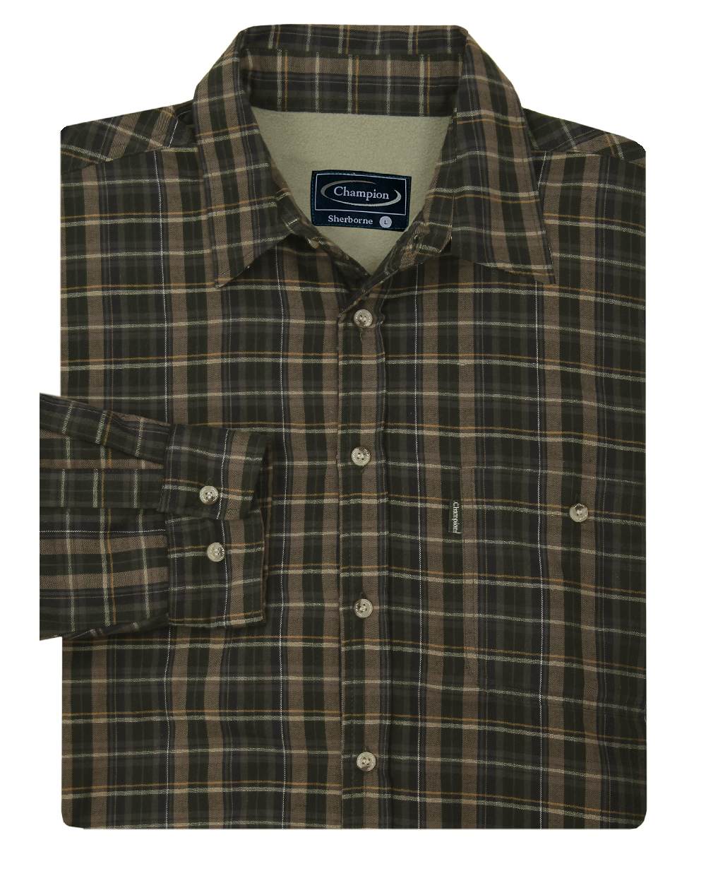 Champion Sherborne Fleece Lined Shirt - Image 3