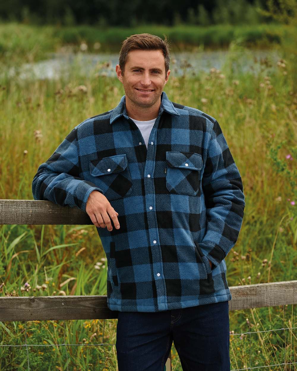 Champion Kinross Padded Fleece Lumberjack Shirt - Image 2