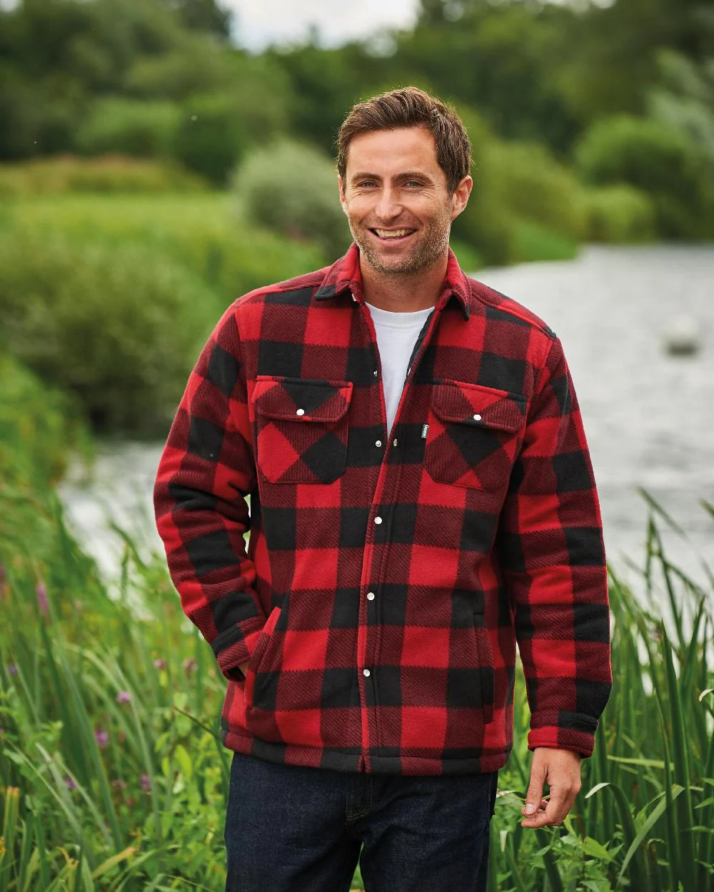 Champion Kinross Padded Fleece Lumberjack Shirt - Image 5